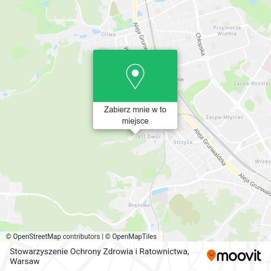 Mapa Stowarzyszenie Ochrony Zdrowia i Ratownictwa