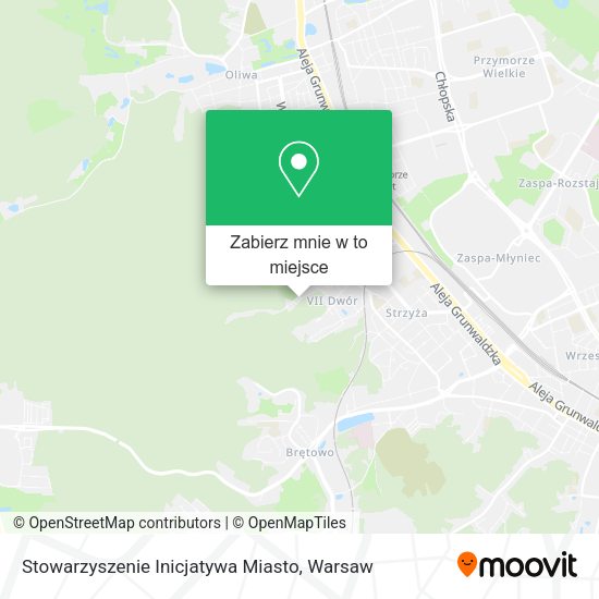 Mapa Stowarzyszenie Inicjatywa Miasto