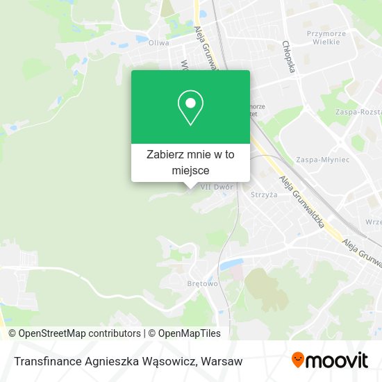 Mapa Transfinance Agnieszka Wąsowicz