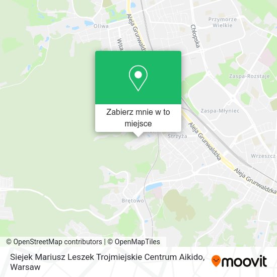 Mapa Siejek Mariusz Leszek Trojmiejskie Centrum Aikido