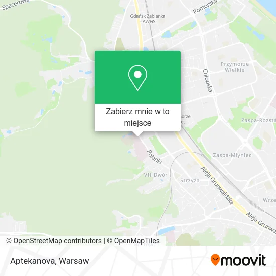 Mapa Aptekanova