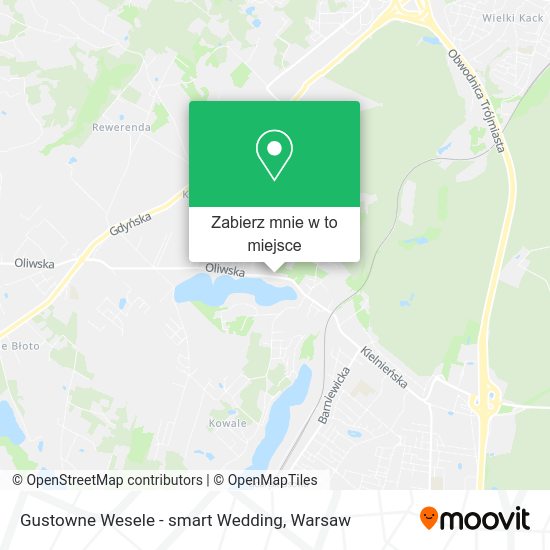 Mapa Gustowne Wesele - smart Wedding