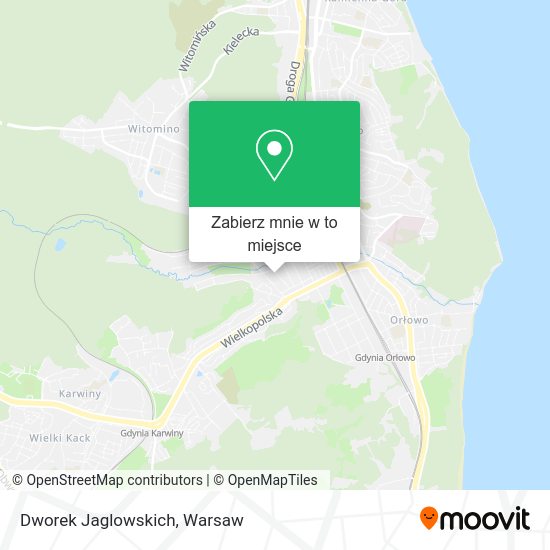 Mapa Dworek Jaglowskich