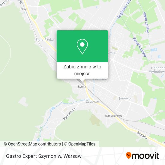 Mapa Gastro Expert Szymon w