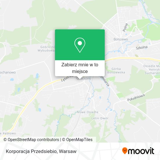 Mapa Korporacja Przedsiebio