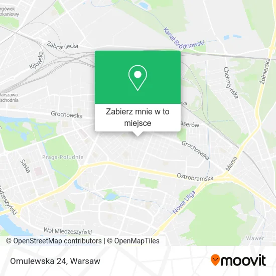 Mapa Omulewska 24