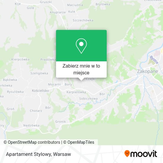 Mapa Apartament Stylowy