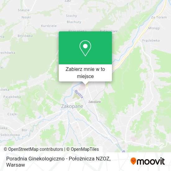 Mapa Poradnia Ginekologiczno - Położnicza NZOZ