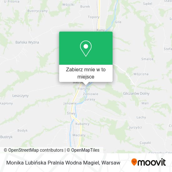 Mapa Monika Lubińska Pralnia Wodna Magiel