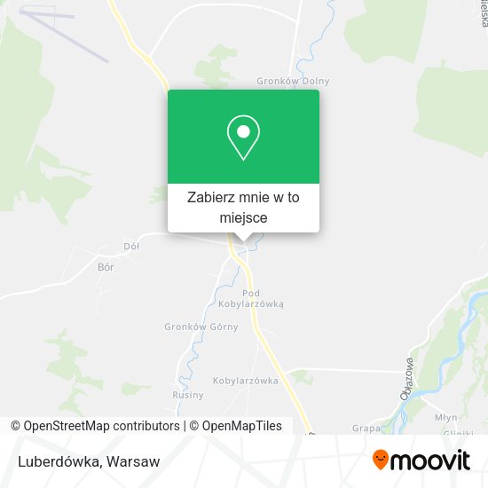 Mapa Luberdówka