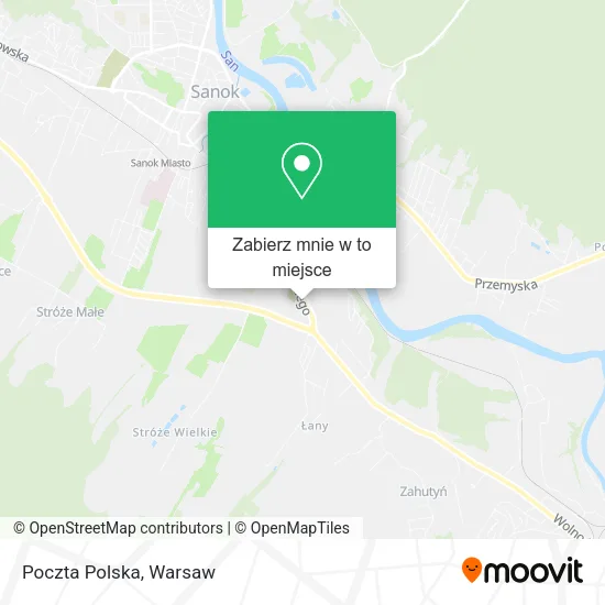 Mapa Poczta Polska