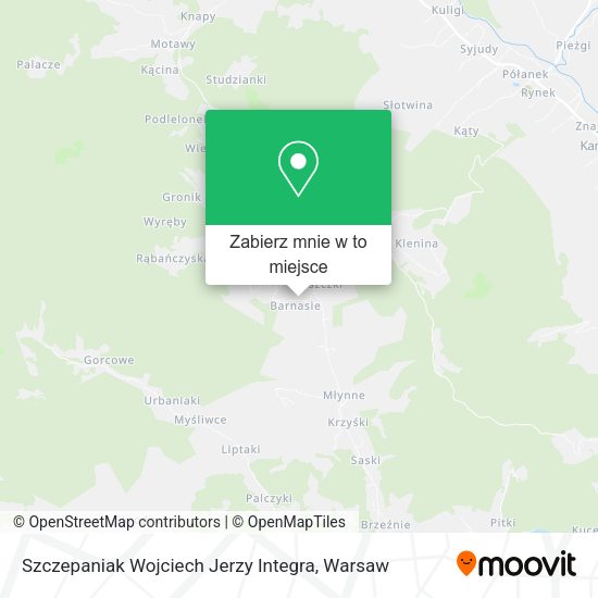 Mapa Szczepaniak Wojciech Jerzy Integra