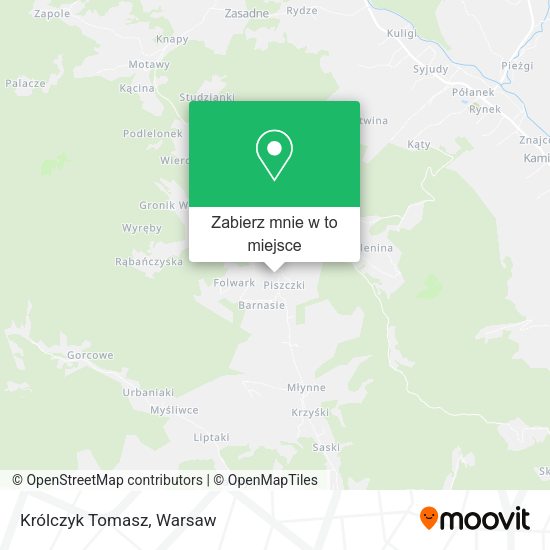 Mapa Królczyk Tomasz