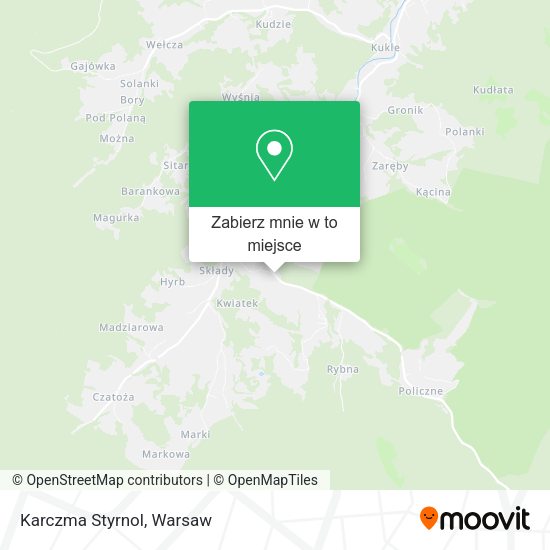 Mapa Karczma Styrnol