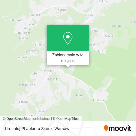 Mapa Umebluj.Pl Jolanta Skocz