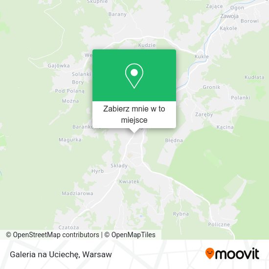 Mapa Galeria na Uciechę