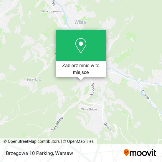 Mapa Brzegowa 10 Parking