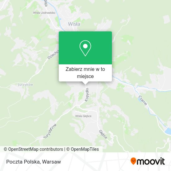 Mapa Poczta Polska