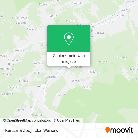 Mapa Karczma Zbójnicka