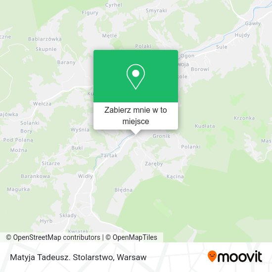 Mapa Matyja Tadeusz. Stolarstwo