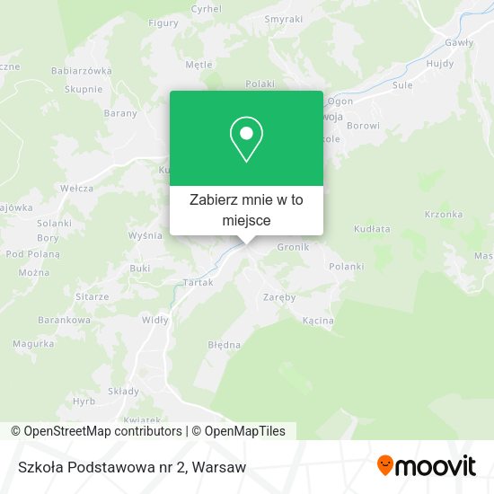 Mapa Szkoła Podstawowa nr 2