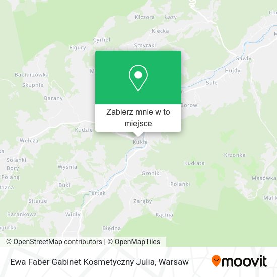 Mapa Ewa Faber Gabinet Kosmetyczny Julia