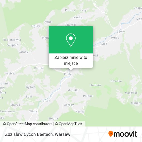 Mapa Zdzisław Cycoń Beetech