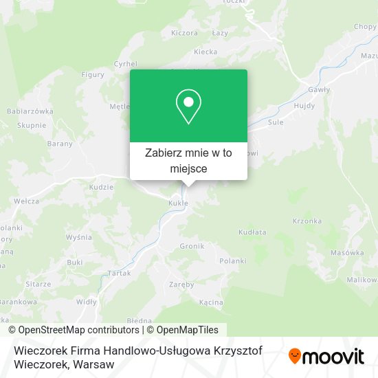 Mapa Wieczorek Firma Handlowo-Usługowa Krzysztof Wieczorek