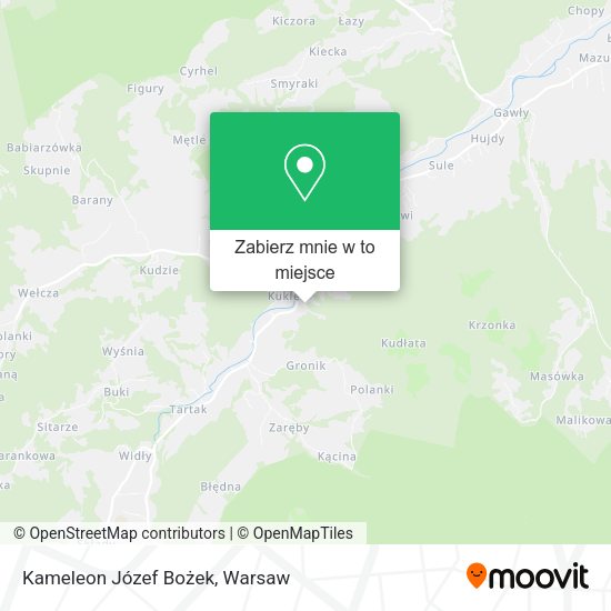 Mapa Kameleon Józef Bożek