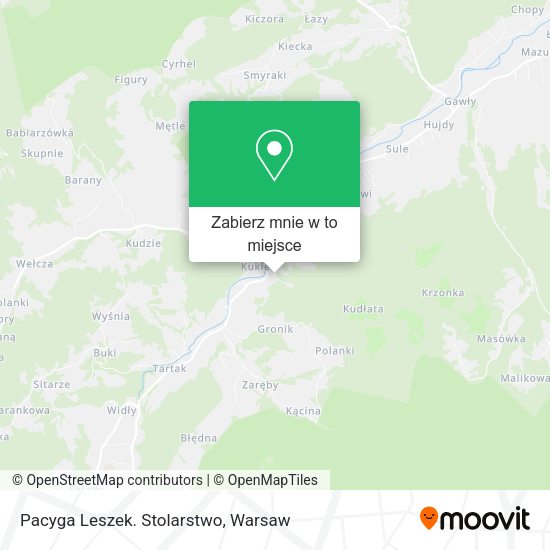 Mapa Pacyga Leszek. Stolarstwo