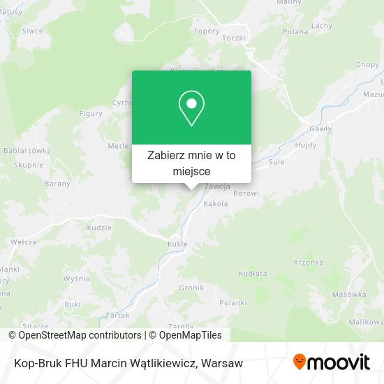 Mapa Kop-Bruk FHU Marcin Wątlikiewicz