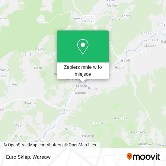 Mapa Euro Sklep