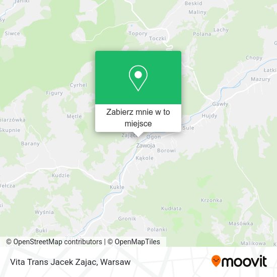 Mapa Vita Trans Jacek Zajac