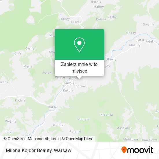 Mapa Milena Kojder Beauty