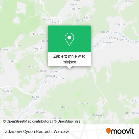 Mapa Zdzisław Cycoń Beetech