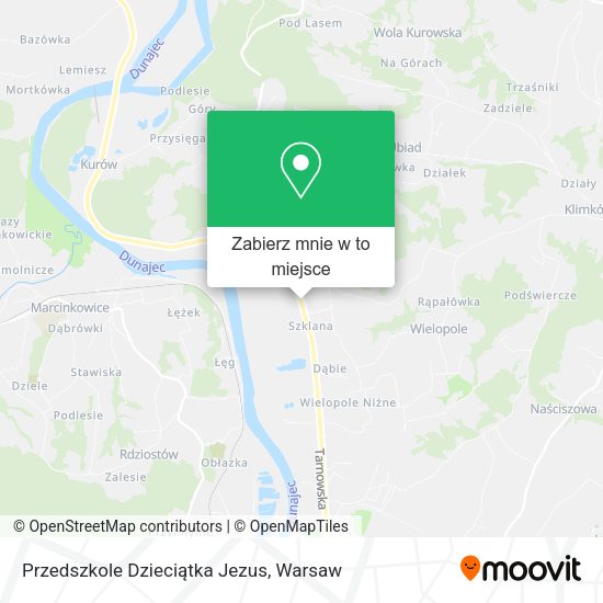 Mapa Przedszkole Dzieciątka Jezus