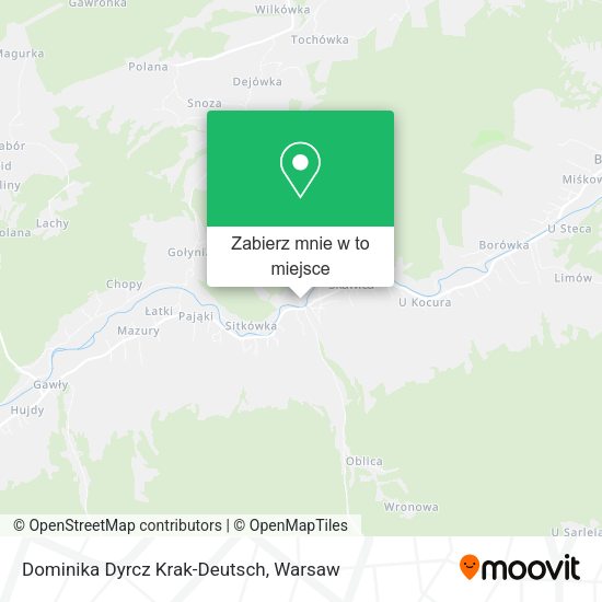 Mapa Dominika Dyrcz Krak-Deutsch