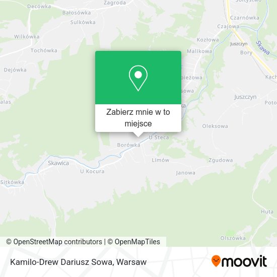 Mapa Kamilo-Drew Dariusz Sowa