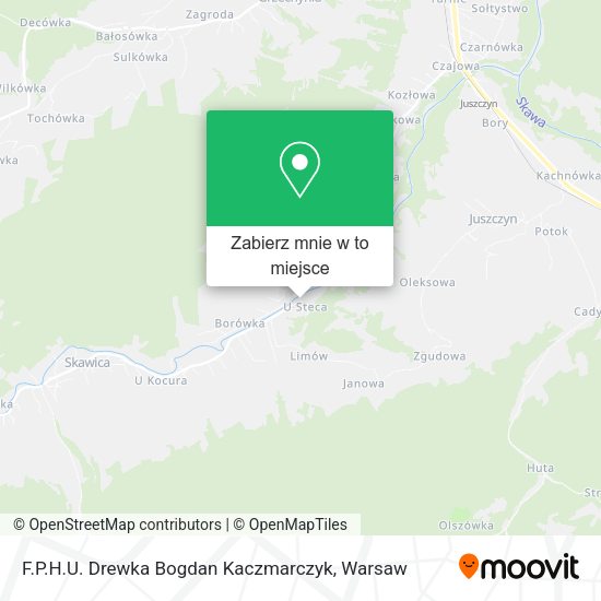 Mapa F.P.H.U. Drewka Bogdan Kaczmarczyk