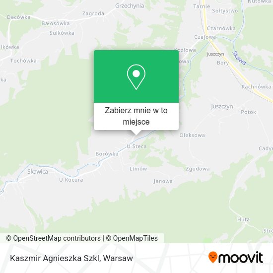 Mapa Kaszmir Agnieszka Szkl