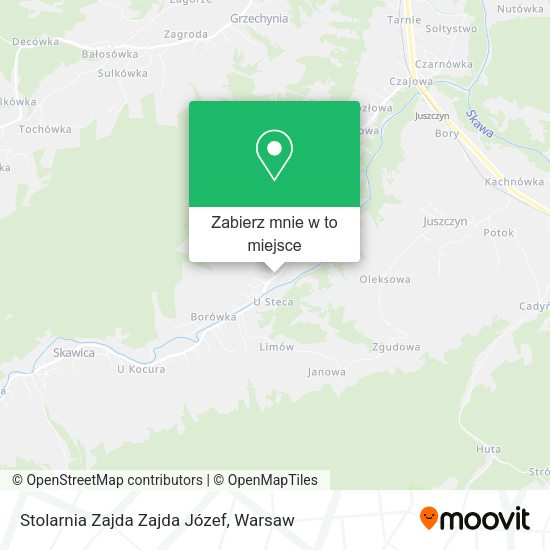 Mapa Stolarnia Zajda Zajda Józef