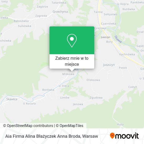 Mapa Aia Firma Alina Błażyczek Anna Broda