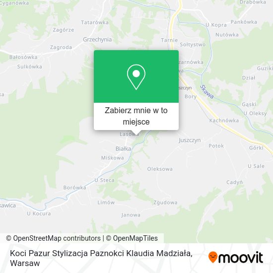 Mapa Koci Pazur Stylizacja Paznokci Klaudia Madziała