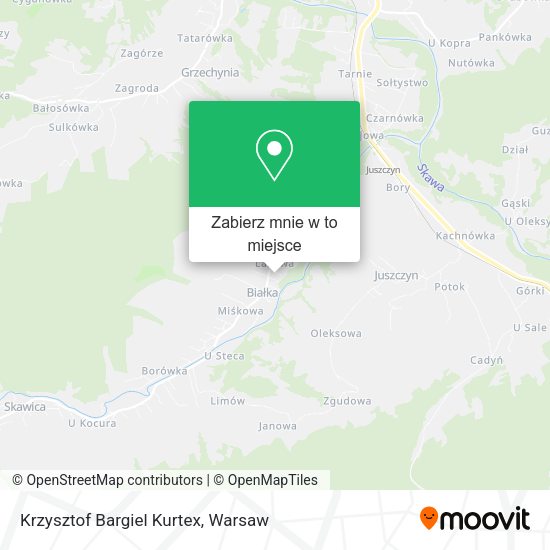 Mapa Krzysztof Bargiel Kurtex