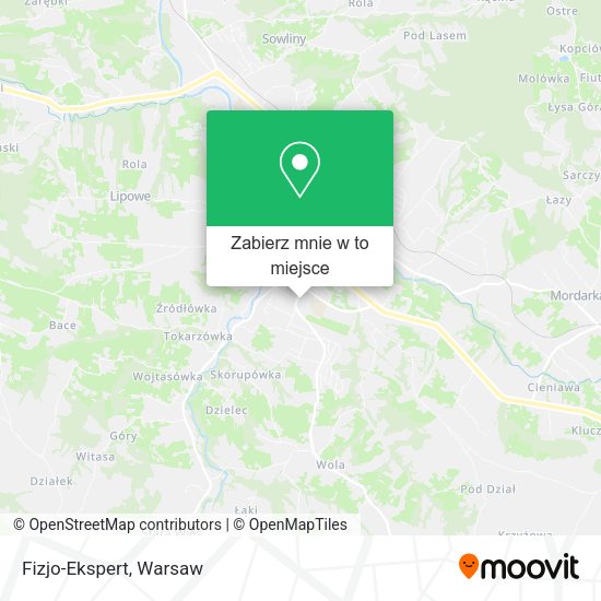 Mapa Fizjo-Ekspert