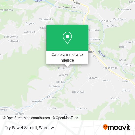 Mapa Try Paweł Szmidt