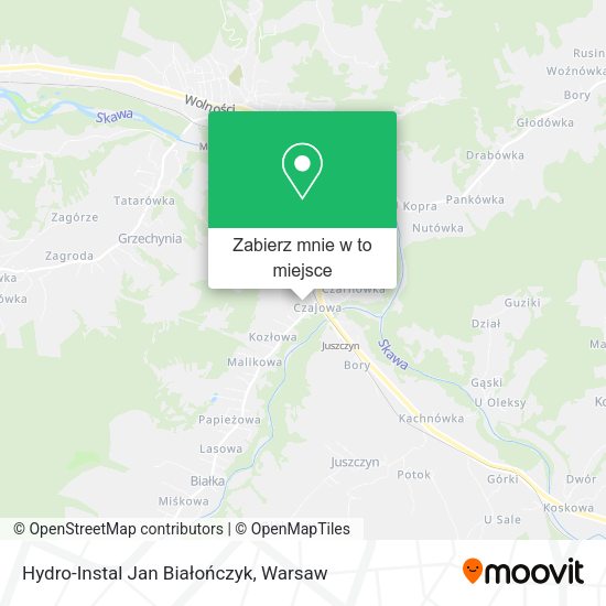 Mapa Hydro-Instal Jan Białończyk