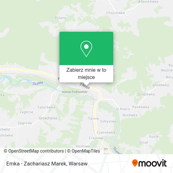 Mapa Emka - Zachariasz Marek