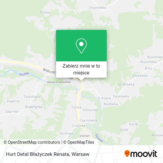 Mapa Hurt Detal Błażyczek Renata