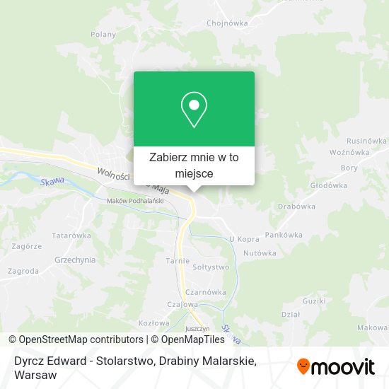 Mapa Dyrcz Edward - Stolarstwo, Drabiny Malarskie